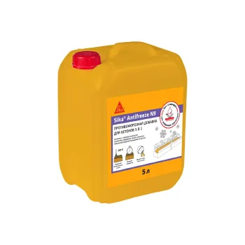 Добавка-пластификатор противоморозная Sika Antifreeze N9 до -25°C 5л