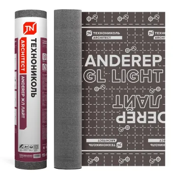 Изображение товара Ковер подкладочный ТехноНИКОЛЬ Anderep GL Light 15 м² для кровли Изображение товара Ковер подкладочный ТехноНИКОЛЬ Anderep GL Light 15 м² для кровли