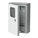Щит котеджный навесной однофазный 9 модулей металлический IP54 ЩКН-1/9 IEK_1