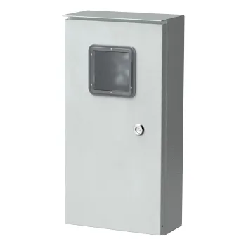 Щит котеджный навесной трехфазный 9 модулей металлический IP54 ЩКН-3/9 IEK