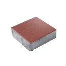 Брусчатка Стандарт 300х300х60мм красная_1