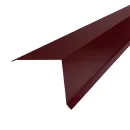 Планка торцевая 95х120х2000мм 0,45мм (RAL 3005) красное вино_1