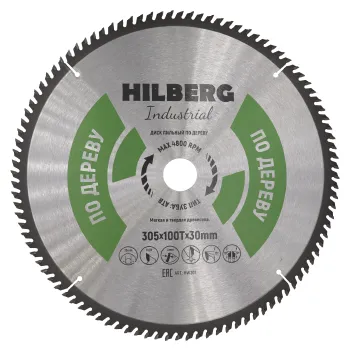 Изображение товара Диск пильный по дереву 305×100T-30 Hilberg Изображение товара Диск пильный по дереву 305×100T-30 Hilberg