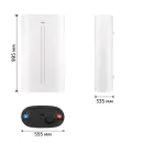 Водонагреватель накопительный Ballu BWH/S 100 Rodon SP 100 л_4