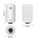 Водонагреватель электрический накопительный Praktik 50 V Slim Thermex_4