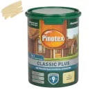 Декоративно-защитное средство для дерева 3в1 Pinotex Classic Plus бесцветное (под колеровку) полуматовое 0,9л_1