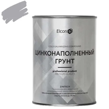 Грунт для холодного цинкования Elcon Zintech серый 1кг