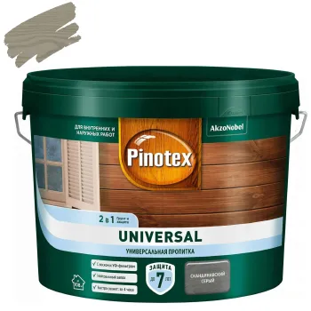 Изображение товара Пропитка Pinotex Universal 2 в 1 для древесины 2.5л Изображение товара Пропитка Pinotex Universal 2 в 1 для древесины 2.5л