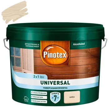 Пропитка 2в1 Pinotex Universal береза полуматовая 2,5л