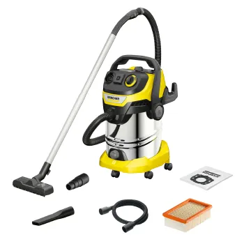 Изображение товара Пылесос строительный Karcher WD6 мощный для сухой влажной уборки Изображение товара Пылесос строительный Karcher WD6 мощный для сухой влажной уборки