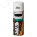 Эмаль аэрозольная термостойкая Kudo белая (до+400°С) полуматовая 0,52л_1
