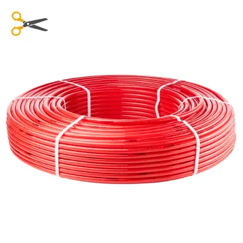 Труба из сшитого полиэтилена PEXb EVOH 16х2мм 600м красная Valtec