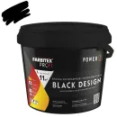 Краска интерьерная BlackDesign глубокоматовая черная 2,5л Farbitex Profi_1