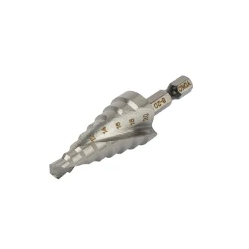 Изображение товара Сверло по металлу ступенчатое Yoko 6-20 мм высокое качество Изображение товара Сверло по металлу ступенчатое Yoko 6-20 мм высокое качество