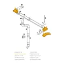 Угол желоба внутренний 125мм GS lite 90° (RAL 7024) серый графит _3