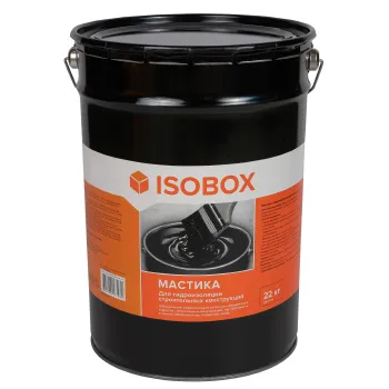 Мастика битумная гидроизоляционная Isobox 22кг