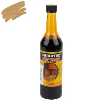 Морилка деревозащитная неводная Farbitex клен 0,5л