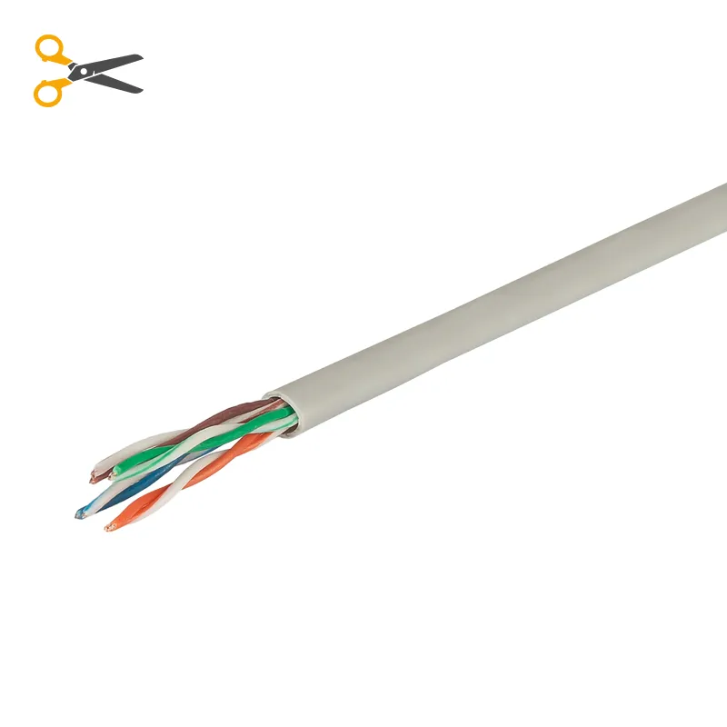 Кабель UTP 4х2х24AWG категория 5e омедненный Al 305м на отрез_1