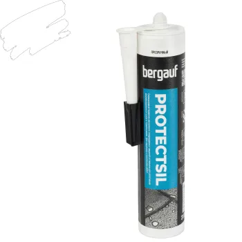 Затирка силиконовая Bergauf Protectsil прозрачная 280мл