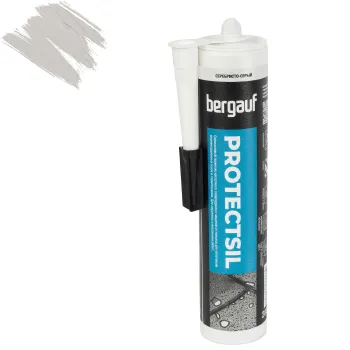 Изображение товара Затирка силиконовая Bergauf Protectsil 280 мл серебристо-серая для влажных помещений Изображение товара Затирка силиконовая Bergauf Protectsil 280 мл серебристо-серая для влажных помещений
