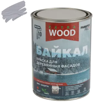Изображение товара Краска для деревянных фасадов Farbitex Байкал полярная дымка 0,75 л для наружных и внутренних работ Изображение товара Краска для деревянных фасадов Farbitex Байкал полярная дымка 0,75 л для наружных и внутренних работ