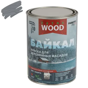 Изображение товара Краска для фасадов и деревянных поверхностей Farbitex Байкал 0,75 л северное небо Изображение товара Краска для фасадов и деревянных поверхностей Farbitex Байкал 0,75 л северное небо