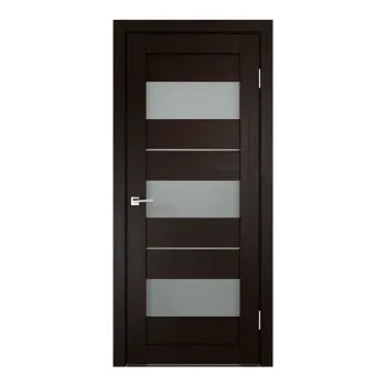 Полотно дверное остекленное Velldoris Duplex 12 700х2000 мм венге