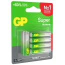 Батарейка алкалиновая LR03 ААА GP Super Alkaline 10шт_2