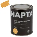 Декоративно-защитное средство для дерева Марта сосна полуматовое 0,75л_1