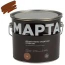 Декоративно-защитное средство для дерева Марта тик полуматовое 2,7л_1