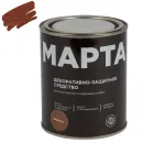 Декоративно-защитное средство для дерева Марта махагон полуматовое 0,75л_1