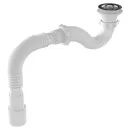 Сифон для душевого поддона 1 1/2"х40 Aquant с выходом 40/50_1