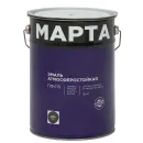 Эмаль ПФ-115 Марта графит (RAL 7024) матовая 6кг_2