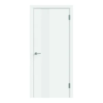 Полотно дверное глухое Velldoris FLAT LUX 3D 800х2000 мм эмалит белый