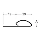 Планка финишная Dоcke киви 3м_2