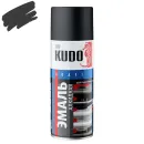Эмаль аэрозольная алкидная для радиаторов Kudo черная матовая 0,52л_1