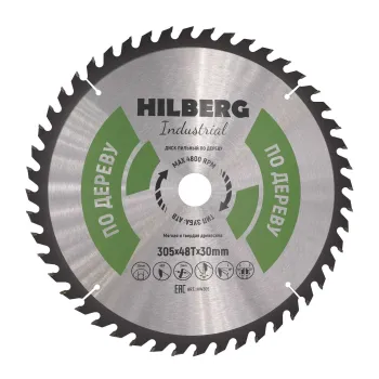 Изображение товара Диск пильный по дереву Hilberg Industrial 305x1,5x30 мм профессиональный Изображение товара Диск пильный по дереву Hilberg Industrial 305x1,5x30 мм профессиональный