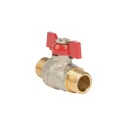 Кран шаровый НР 1/2" бабочка ГОСТ HLV_3