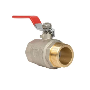 Изображение товара Кран шаровый НР-ВР 1 1/4 с ручкой ГОСТ Изображение товара Кран шаровый НР-ВР 1 1/4 с ручкой ГОСТ