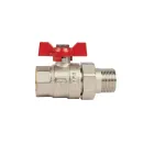 Кран шаровый со сгоном 3/4" бабочка ГОСТ HLV_2