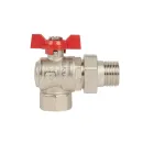 Кран шаровый со сгоном угловой 3/4" бабочка ГОСТ HLV_2