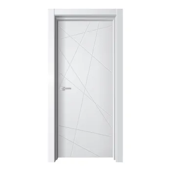 Изображение товара Полотно дверное глухое Двери Гуд Geometry-1 700x2000мм белое Изображение товара Полотно дверное глухое Двери Гуд Geometry-1 700x2000мм белое