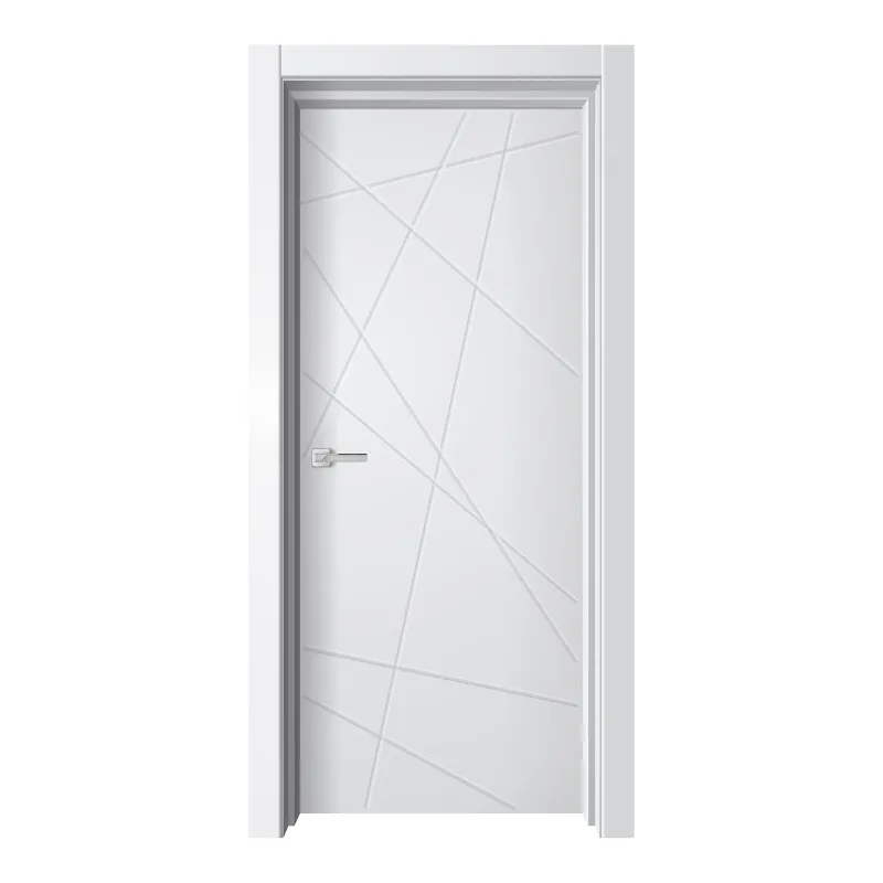 Полотно дверное глухое Двери Гуд Geometry-1 700x2000мм белый_1