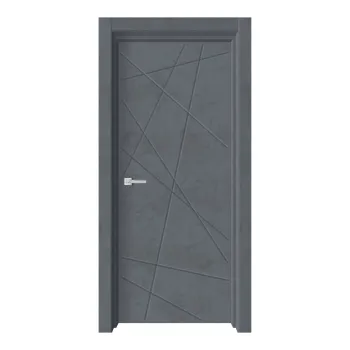 Изображение товара Полотно дверное глухое Двери Гуд Geometry-1 700x2000мм бетон графит Изображение товара Полотно дверное глухое Двери Гуд Geometry-1 700x2000мм бетон графит