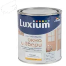 Краска для окон и дверей Luxium (база BW) полуматовая 0,75л_1