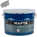 Грунт-эмаль по ржавчине 3в1 Марта серая (RAL 7004) глянцевая 10кг_1