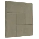 Плитка тротуарная Кирпичик\Калифорния 300х300х30мм серая_2
