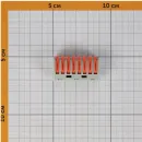 Клемма строительно-монтажная 0,14-4мм² 8 проводов с рычажком MaxConnect 15шт_4