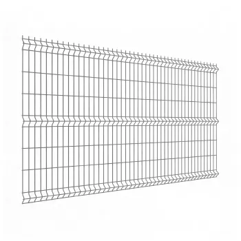 Изображение товара Секция заборная 3D 2700х1940мм d-3мм ячейка 55х235мм серая Изображение товара Секция заборная 3D 2700х1940мм d-3мм ячейка 55х235мм серая