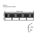 Плитка фасадная Деке Standart Brick Бежевый 1000х250х2,5мм 2,5м²_2